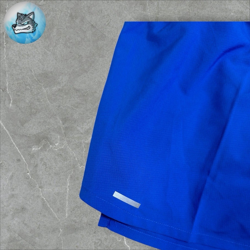 NEW Nike Stride 5" Dri-Fit 2 in 1 Running Shorts Blue Mens Size M FN2992-480 - Picture 8 of 10